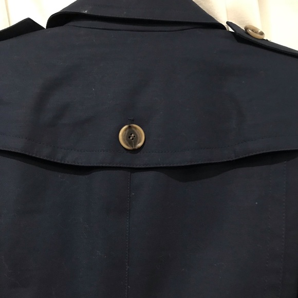 Pendleton navy blue size 14 trench coat - Picture 4 of 7